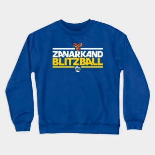 Zanarkand Blitzball (blue BG) Crewneck Sweatshirt